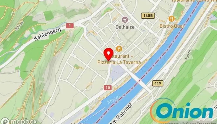 Kaart vun Diamant Heiz- und Klimasysteme GmbH - Niederlassung Luxemburg Heizungs- und Klimatechnikbetrieb, Reparaturservice für Klimaanlagen, Klimaanlagengeschäft zu Grevenmacher