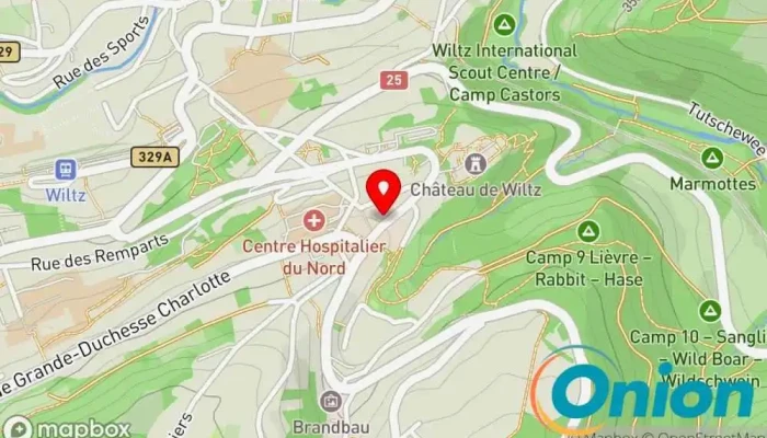 Kaart vun Dv Paralux Garden Garten, Gartencenter, Gartenbauer zu Wiltz