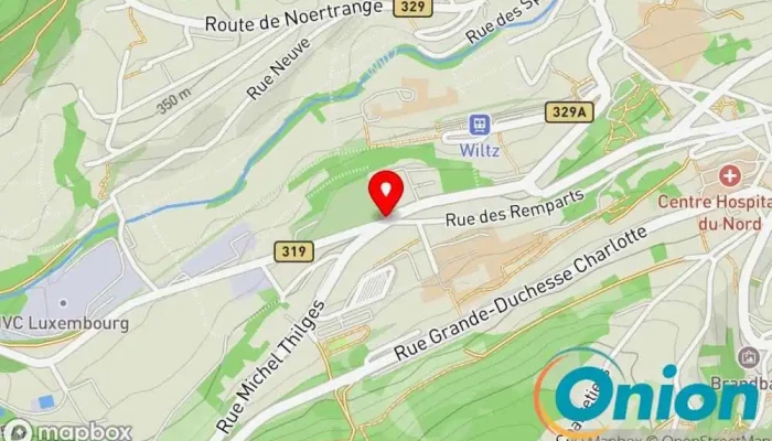 Kaart vun Électricien Wiltz Elektriker zu Wiltz