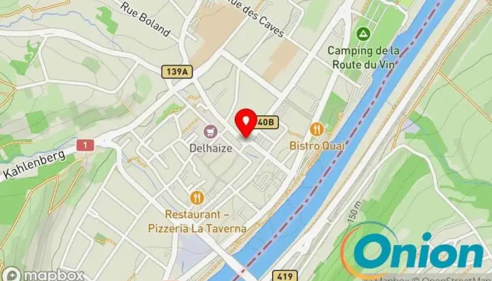Kaart vun Electricité Bernard Paulus  zu Grevenmacher
