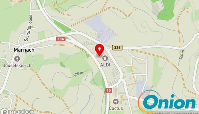 Kaart vun Electricité & Eclairage Rucken SA Elektriker zu Clerf
