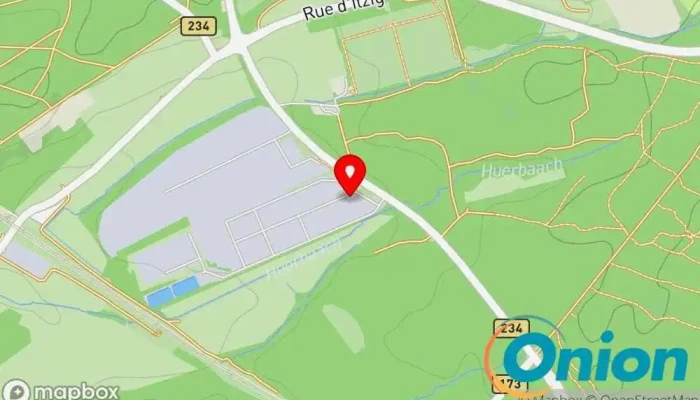Kaart vun Electricité Guy Hahn Sàrl Elektriker, Antennendienst zu Sandweiler