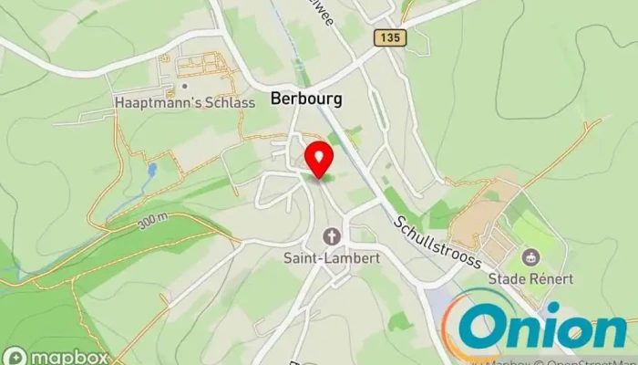 Kaart vun Electricité Wampach Elektriker zu Manternach