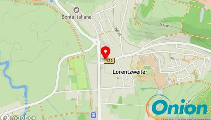 Kaart vun Electro-Center Lorentzweiler Fachgeschäft für Haushaltsgeräte, Elektriker zu Lorentzweiler