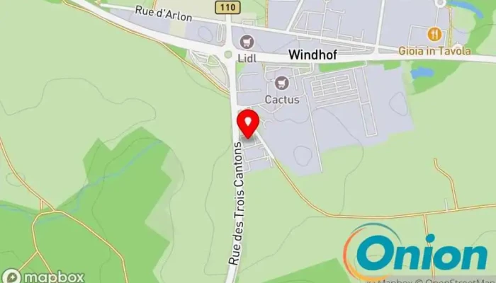 Kaart vun EmaxSolar Luxembourg Solarenergie-Unternehmen zu Steinfort