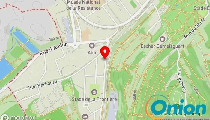 Kaart vun Energie Diffusion Klimaanlagenanbieter zu Esch an der Alzette