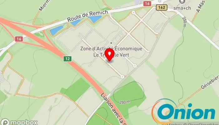 Kaart vun enovos Charging Station Ladestation für Elektrofahrzeuge zu Bad Mondorf
