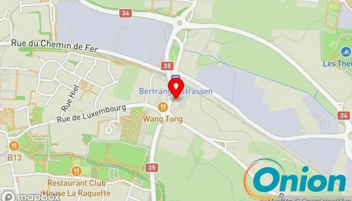 Kaart vun FAVE Technique Elektriker zu Bertrange