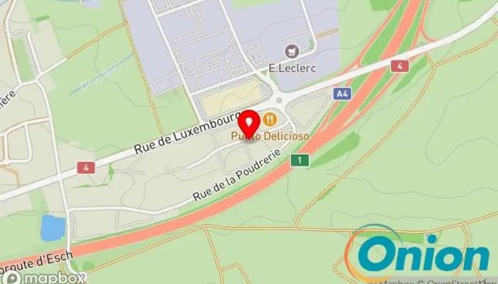 Kaart vun FDLV Luxembourg SA IT-Berater, Regierungsbehörde zu Leudelingen