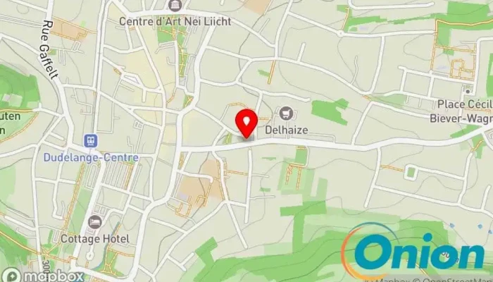 Kaart vun FP Menuiserie sarl Bautischlerei zu Dudelange