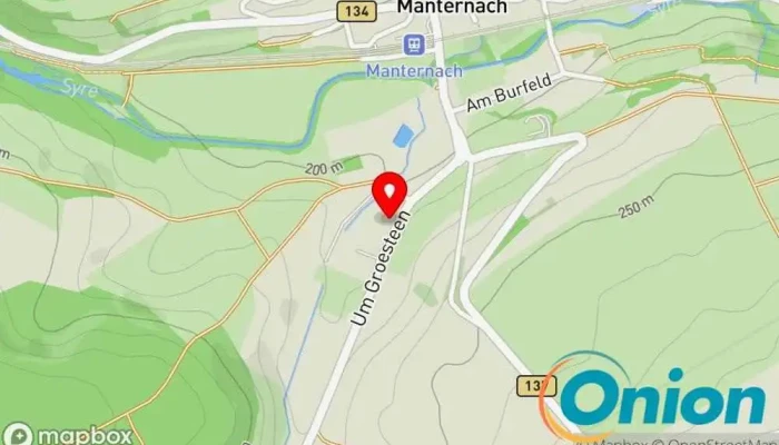 Kaart vun GPSS S.A. Solarenergie-Unternehmen zu Manternach
