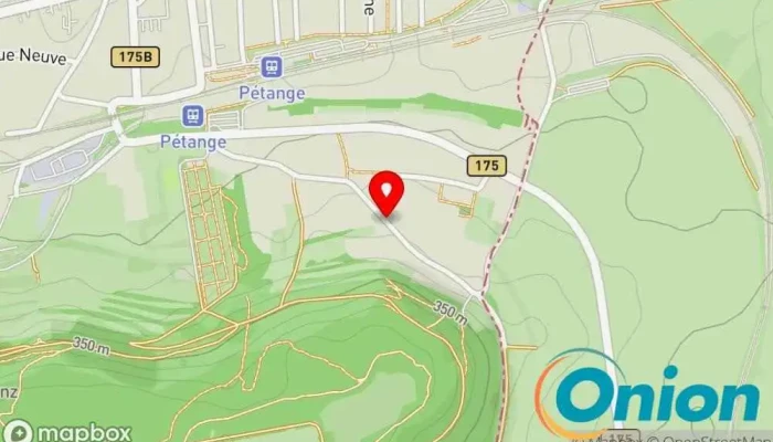 Kaart vun Gutland Sàrl Garten zu Pétange