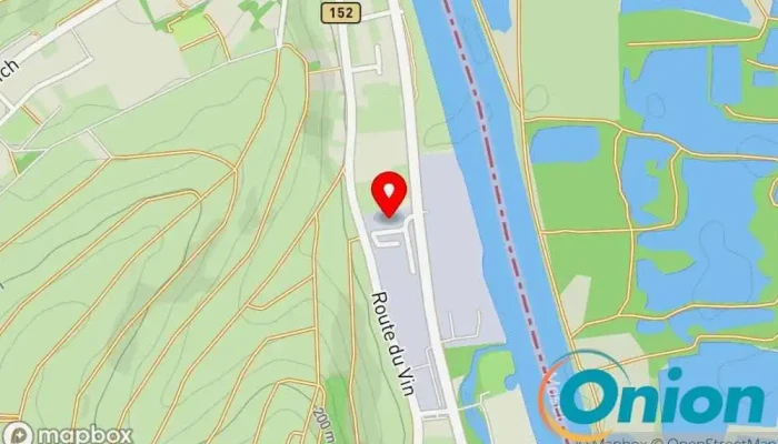 Kaart vun Hein Déchets S.à r.l. Entsorgungsunternehmen zu Schengen