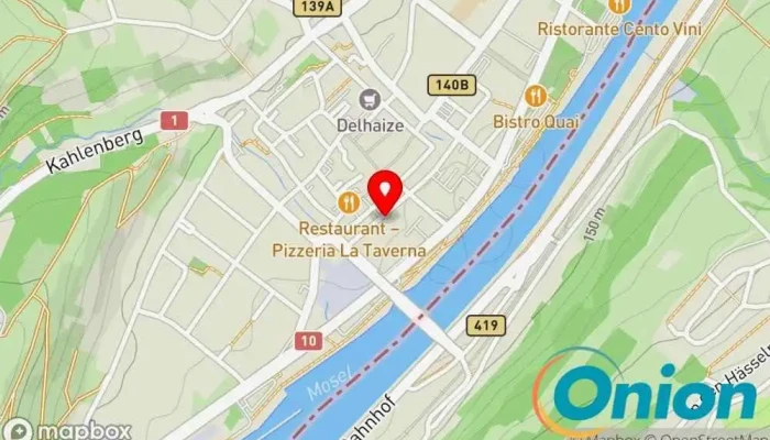 Kaart vun Hëllef Doheem - Dispensaire à Grevenmacher Grevenmacher Haushaltshilfe, Häuslicher Pflegedienst, Seniorenzentrum zu Grevenmacher
