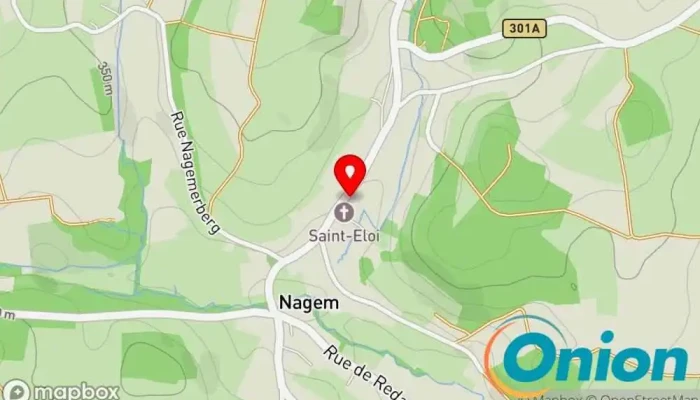 Kaart vun HELP - Croix-Rouge luxembourgeoise - Aides et Soins à domicile Haushaltshilfe, Altenpflege zu Redingen