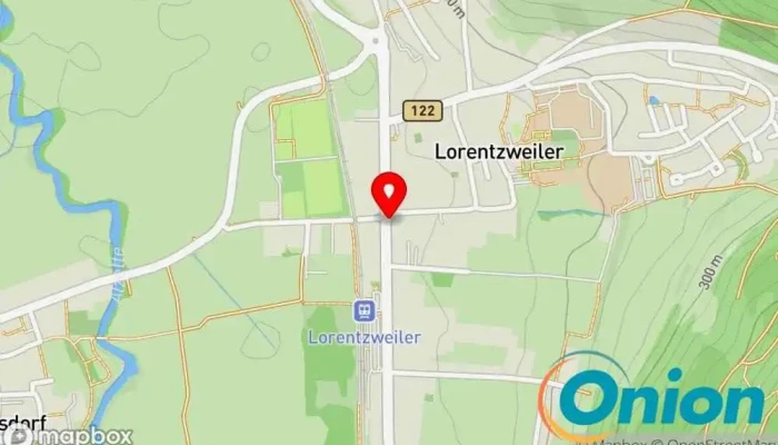 Kaart vun HELP - Croix-Rouge luxembourgeoise - Centre de Jour Uelzechtdall Haushaltshilfe, Häuslicher Pflegedienst, Seniorenzentrum, Altenpflege, Notfallambulanz zu Lorentzweiler