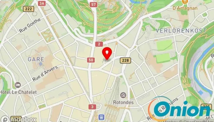 Kaart vun Hf Renovation Bauunternehmen zu Luxemburg