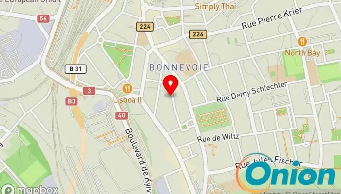 Kaart vun Hospitec Sàrl Sàrl Apotheke zu Luxemburg
