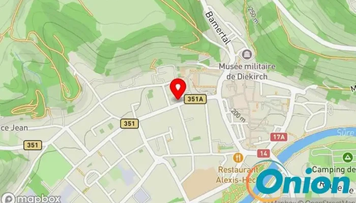 Kaart vun Innoclean SA Reinigungsdienst zu Diekirch