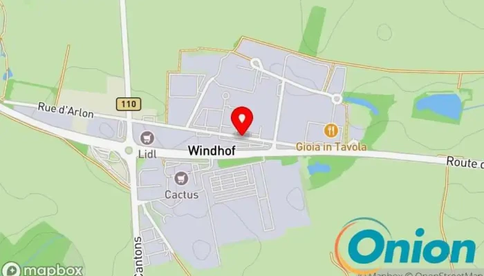 Kaart vun ITSS Luxembourg SA IT-Berater zu Koerich