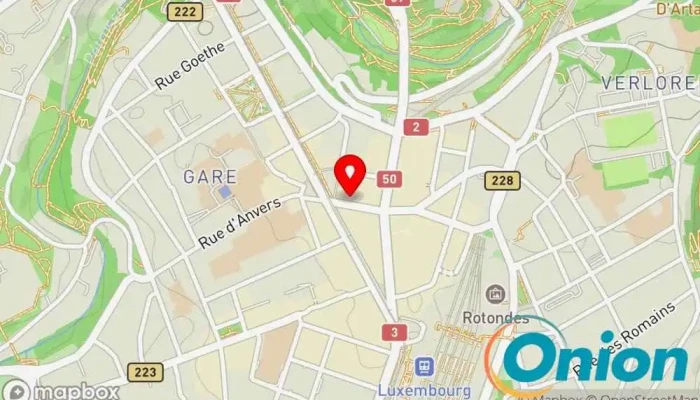 Kaart vun Jarn Thai Restaurant Thailändisches Restaurant zu Luxemburg