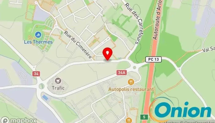Kaart vun Jertec Sàrl  zu Strassen