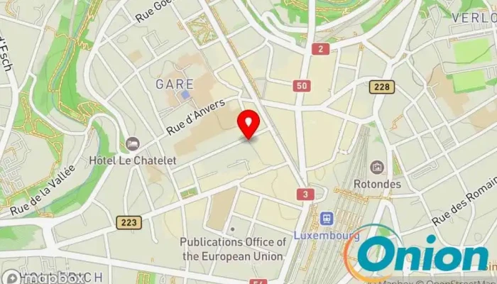 Kaart vun JO Chauffage Sanitaire Heizungsmonteur zu Luxemburg