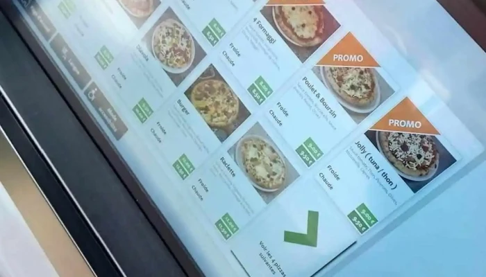 Jolly Pizza 24h7j Moutfort Automaten Distributeur Automatique Speisekarte - Contern