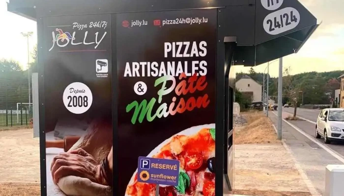 Jolly Pizza 24h7j Moutfort Automaten Distributeur Automatique Videoene - Contern