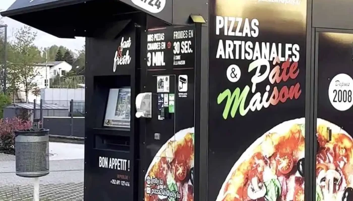 Jolly Pizza 24h7j Moutfort Automaten Distributeur Automatique Videos - Contern