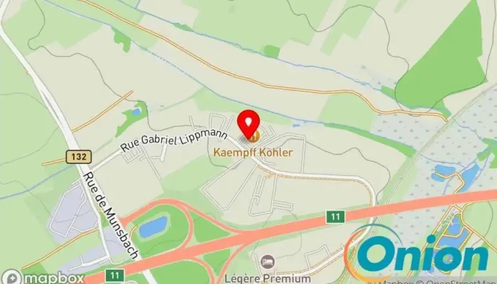 Kaart vun Kaempff-Kohler Traiteur Sàrl Catering, Delikatessengeschäft, Restaurant zu Niederanven