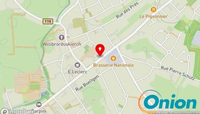 Kaart vun Käerjenger Apdikt Apotheke zu Käerjeng