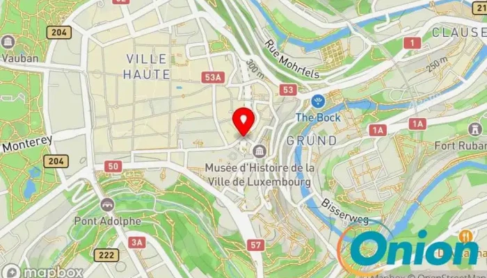 Kaart vun Kobe Sushi-Restaurant zu Luxemburg