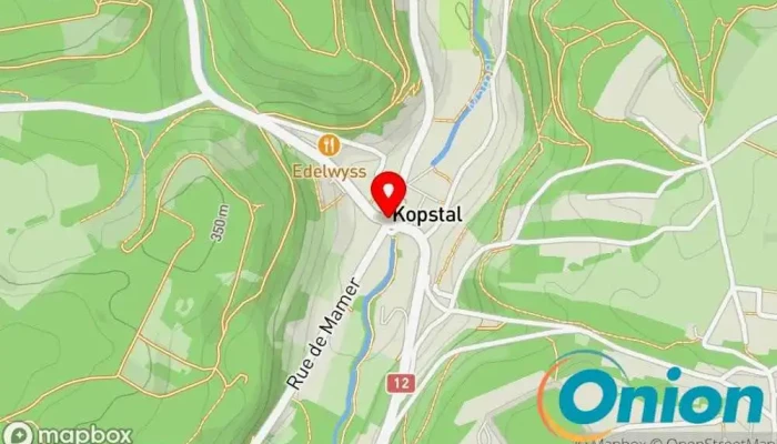 Kaart vun Kopstal  zu Kopstal