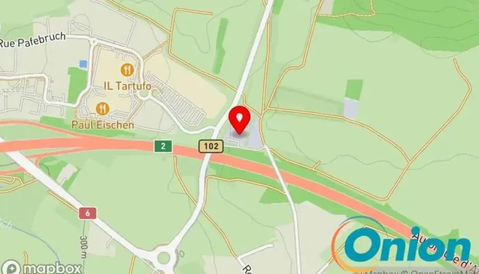 Kaart vun Landschaftsgaertnerei Hilbert Gärtner, Garten, Gartencenter, Gartenbauer, Betrieb für Baumarbeiten, Entsorgungsunternehmen zu Mamer
