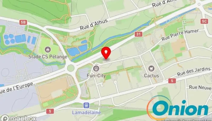 Kaart vun Le Dago Restaurant zu Pétange
