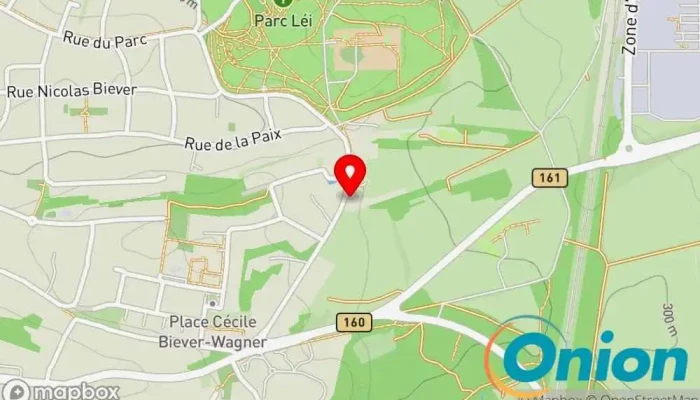 Kaart vun Le Jardin Merveilleux Sàrl Landschaftsarchitekt, Gärtner zu Dudelange