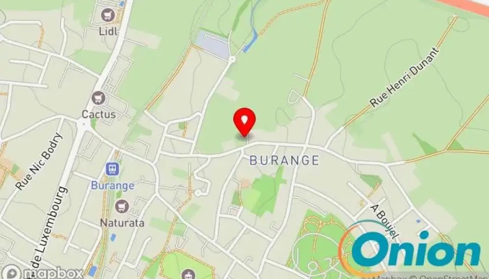 Kaart vun Les Charpentiers d'Aujourd'hui Auftragnehmer zu Dudelange