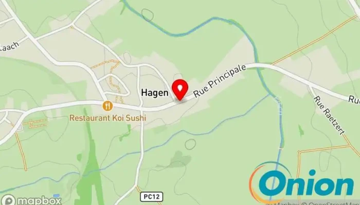 Kaart vun Lucia Nettoyage Reinigungsdienst, Hausmeisterservice zu Steinfort