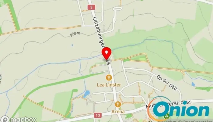 Kaart vun Lux Balayage Sàrl Reinigungsdienst zu Frisange