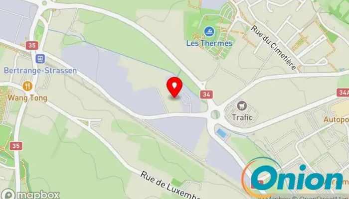 Kaart vun Lux multi services Bauunternehmen, Schrankmöbelhaus, Reinigungsdienst, Auftragnehmer, Elektriker, Zaunfachhandel, Garten, Freibad, Sanitärinstallateur, Drechsler zu Bertrange