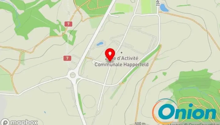Kaart vun LuxPipe S.á.r.l. Kanalservice zu Parc Hosingen