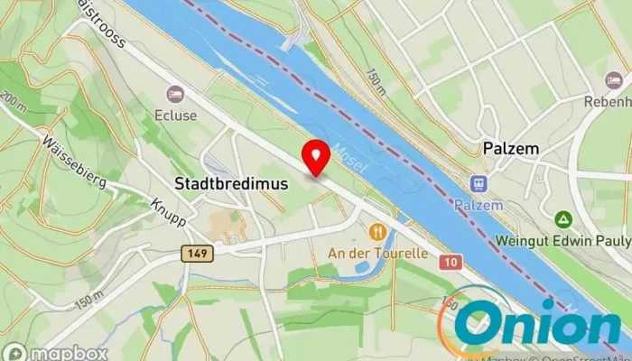 Kaart vun Malermeister Andreas Thom S.àr.l. Maler zu Stadtbredimus