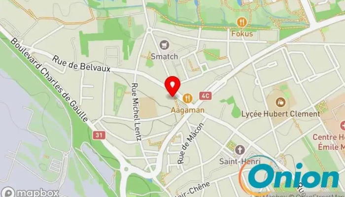 Kaart vun Menuiserie Techni Concept  zu Esch an der Alzette