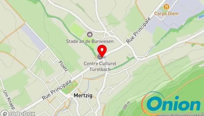Kaart vun Mertzig  zu Mertzig