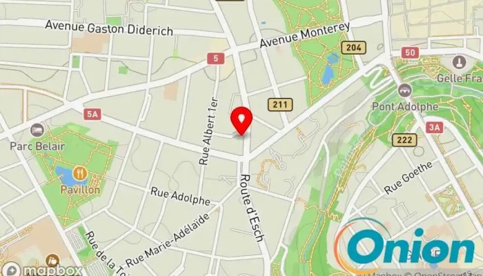 Kaart vun MS DECORS S.A.R.L Maler, Bodenleger, Raumausstatter, Holzboden-Einbaudienst zu Luxemburg