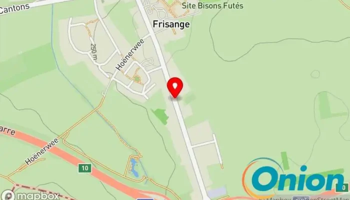 Kaart vun Mx Solutions IT-Berater, Computersupport und -dienste, Softwareentwickler/-hersteller, Webdesigner zu Frisange