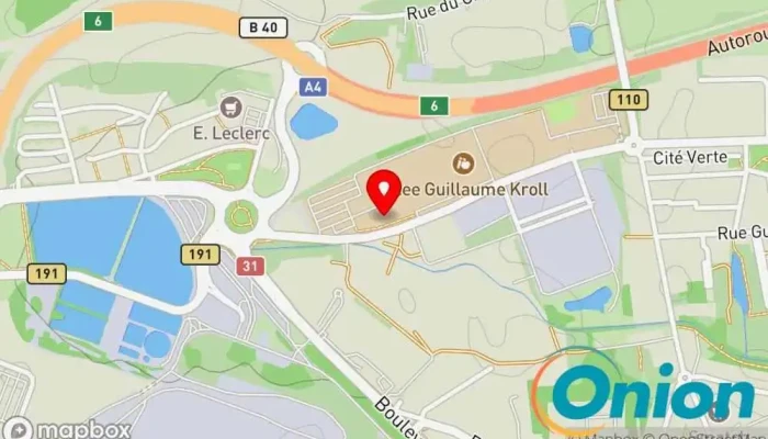 Kaart vun National Centre for Continuous Professional Training - Esch - Site Sommet Bildungseinrichtung zu Esch an der Alzette