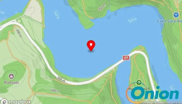 Kaart vun Naturpark Obersauer See zu 