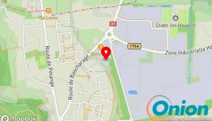 Kaart vun NDL Confoair Heizungsmonteur zu Differdingen